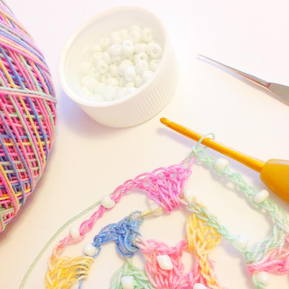 With Alex How To Add Beads With A Crochet Hook
