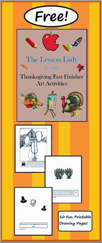 http://www.teacherspayteachers.com/Product/Thanksgiving-Fast-Early-Finisher-Art-Activity-Pages-FREE-374028