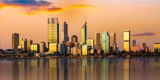 Indahnya Senja Di Perth Australia