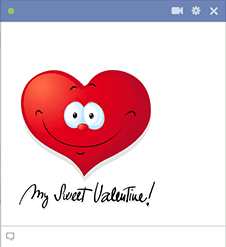 My Sweet Valentine Emoticon