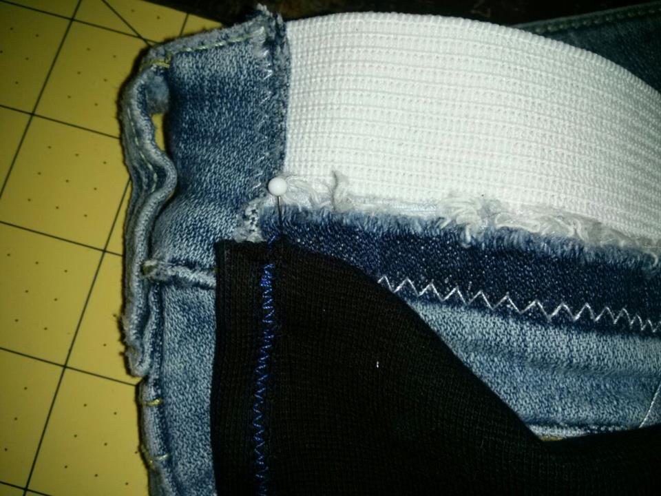 Shut Up, Jessica! frontonly Maternity Jeans Conversion tutorial