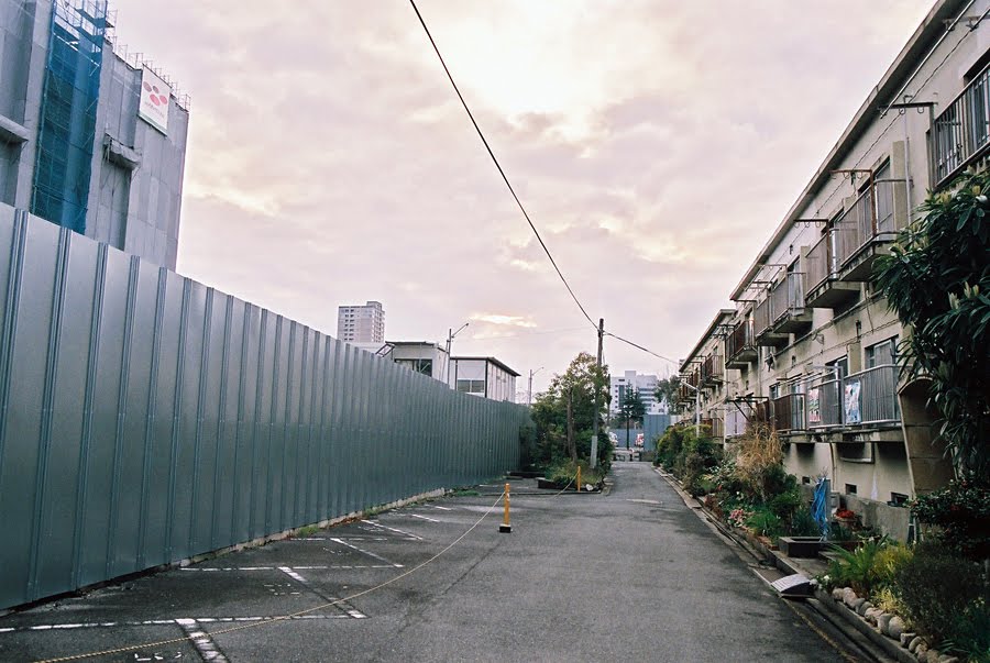 "Danchi" (publichousing complexes) in Osaka