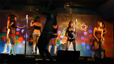 Go-Go dancing girls in south Thailand