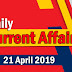 Kerala PSC Daily Malayalam Current Affairs 21 Apr 2019