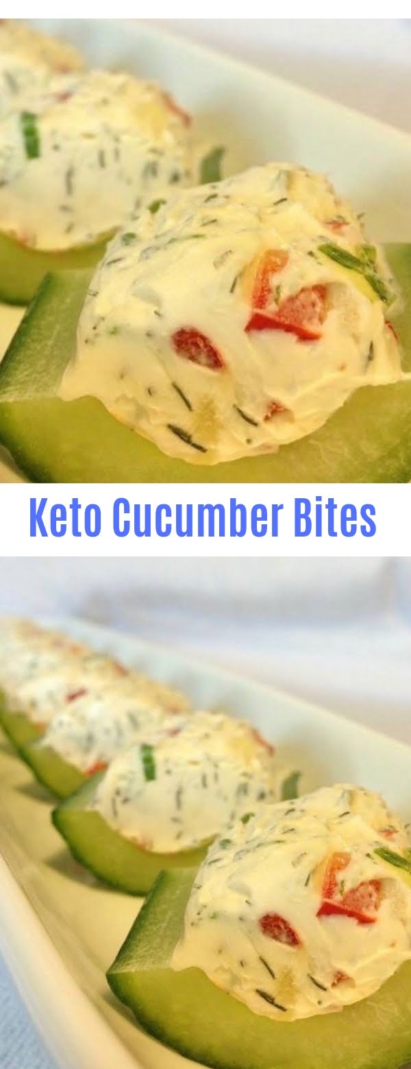 Keto Cucumber Bites Recipeshooky