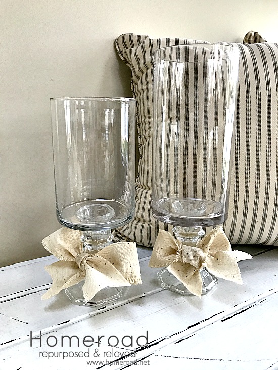 Make Your Own Pedestal Vases From the Thrift Store