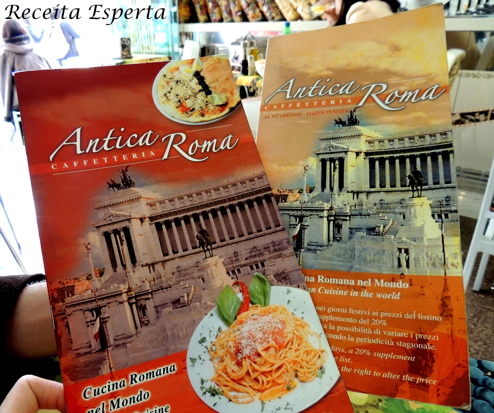 DICA RESTAURANTE ROMA - ANTICA ROMA CAFFETTERIA