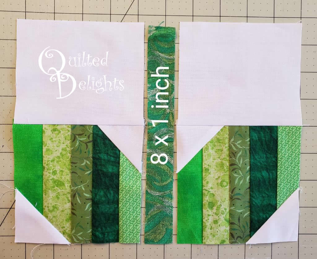 Quilted Delights: All About Strings Blog Hop - Spring Strings