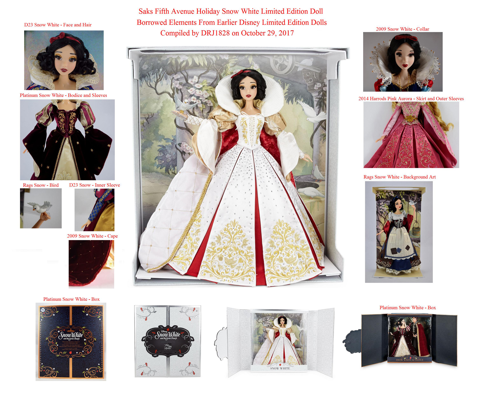 snow white saks fifth avenue doll
