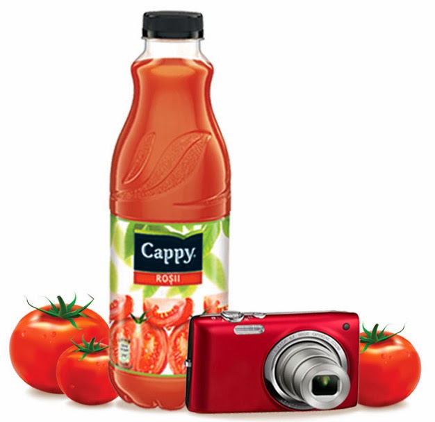 [fake X’mas giveaway] Revine! – sucuri de fructe, gustari si un aparat foto bright red