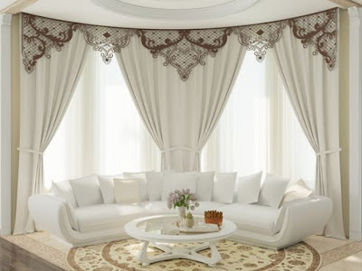 modern window curtains design for living room 2019