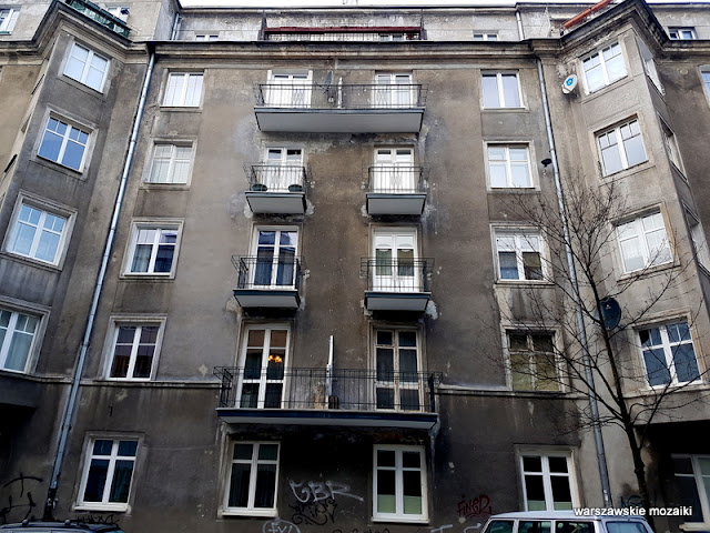 Warszawa Warsaw ulica Powiśle kamienica architektura zabudowa 