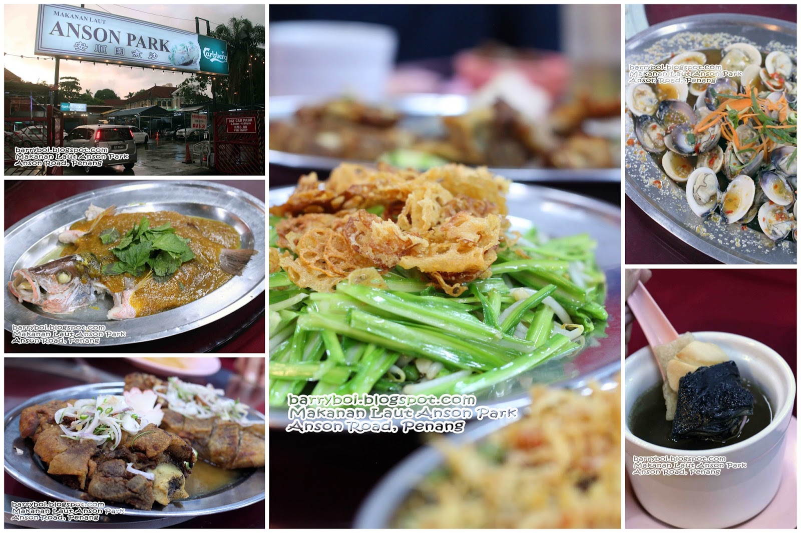 Anson Park Food Corner at Anson Road Penang