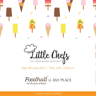 Little Chefs, an ice-cream making workshop @Foodhall DLF Little Chefs, an ice-cream making workshop @Foodhall DLF