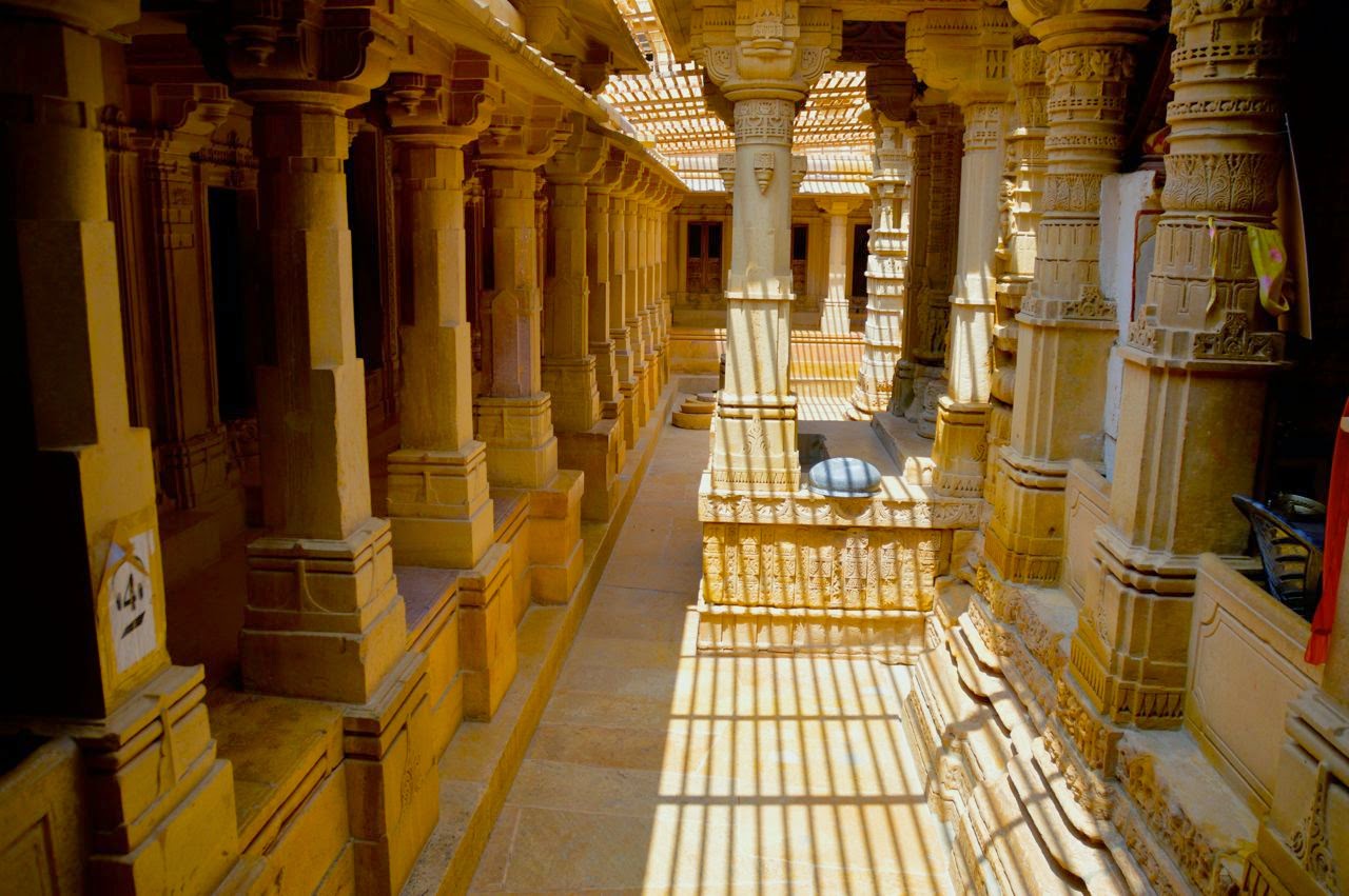 Jain Temple Jaisalmer fort Rajasthan 