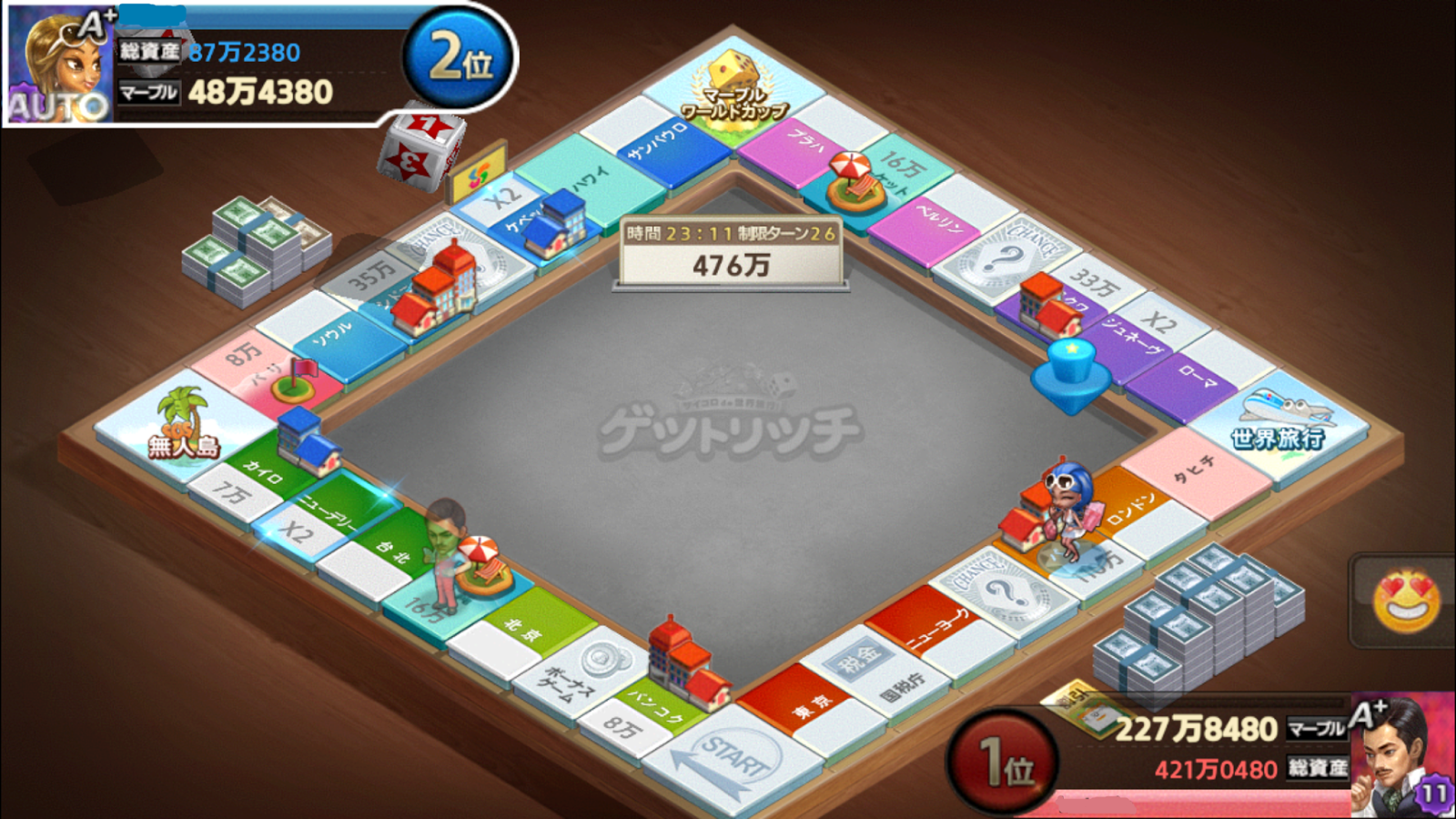 レビュー モノポリーが好きな人にお薦めボードゲーム Line ゲットリッチ Applidata