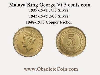 Malaya 5 cents