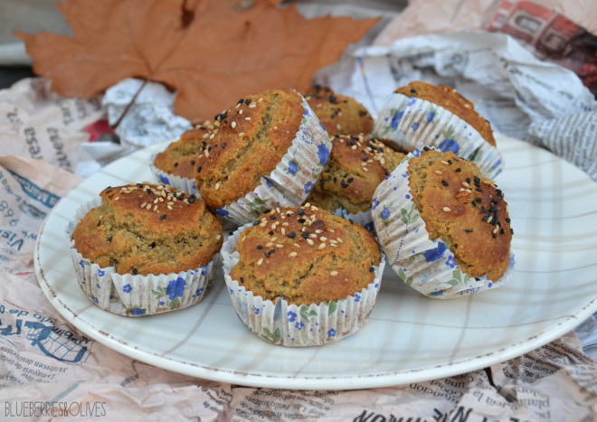 FIG, SESAME AND HONEY MUFFINS