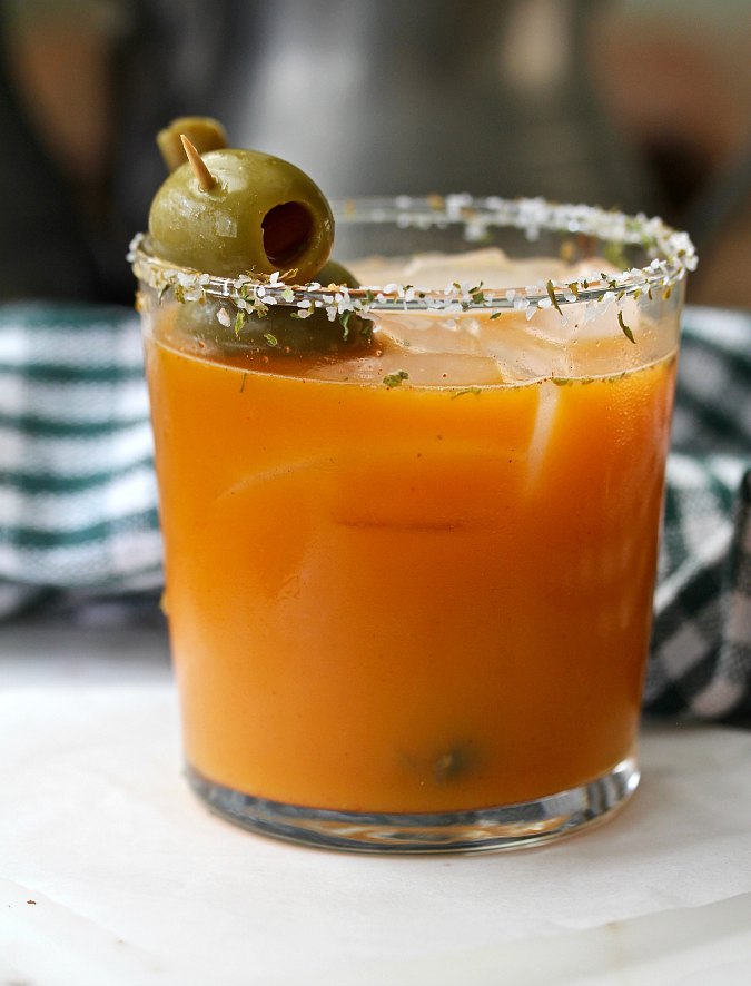 Carrot bloody Mary