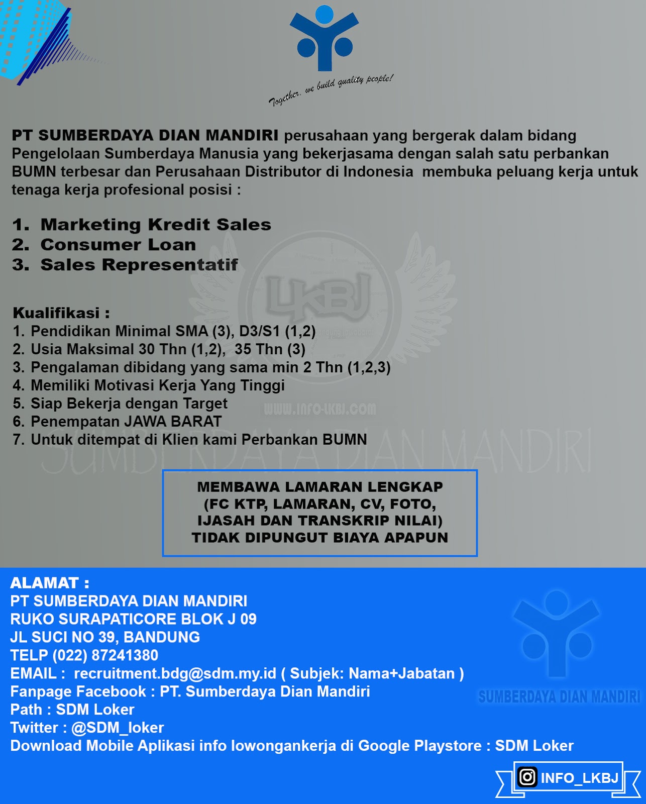 Perusahaan Di Bandung Barat Loker Lowongan Kerja Bandung Jawabarat