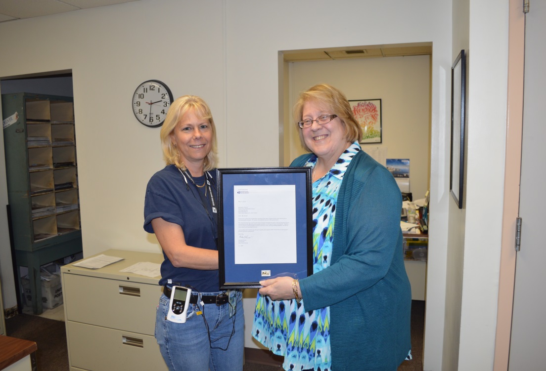South Florida Postal Blog Pinner Earns 30Year Service Award