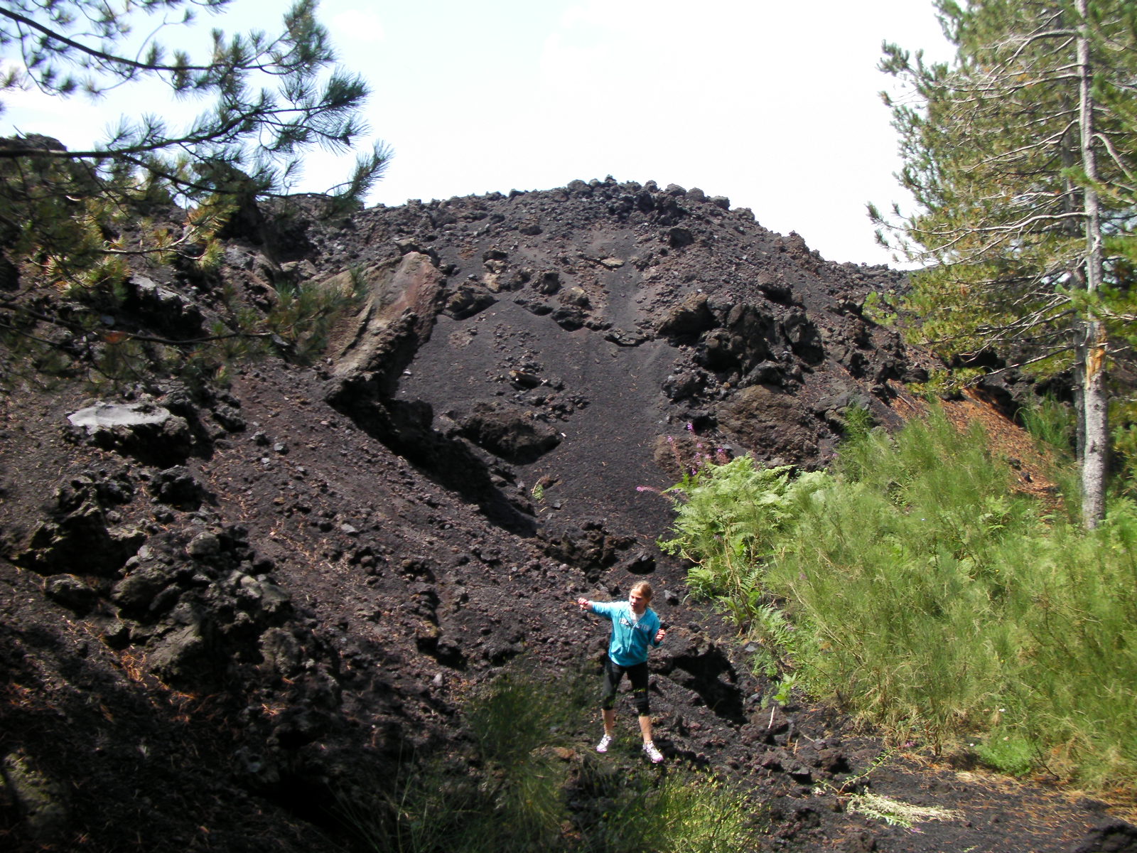Wellies in Sunshine Mount Edna