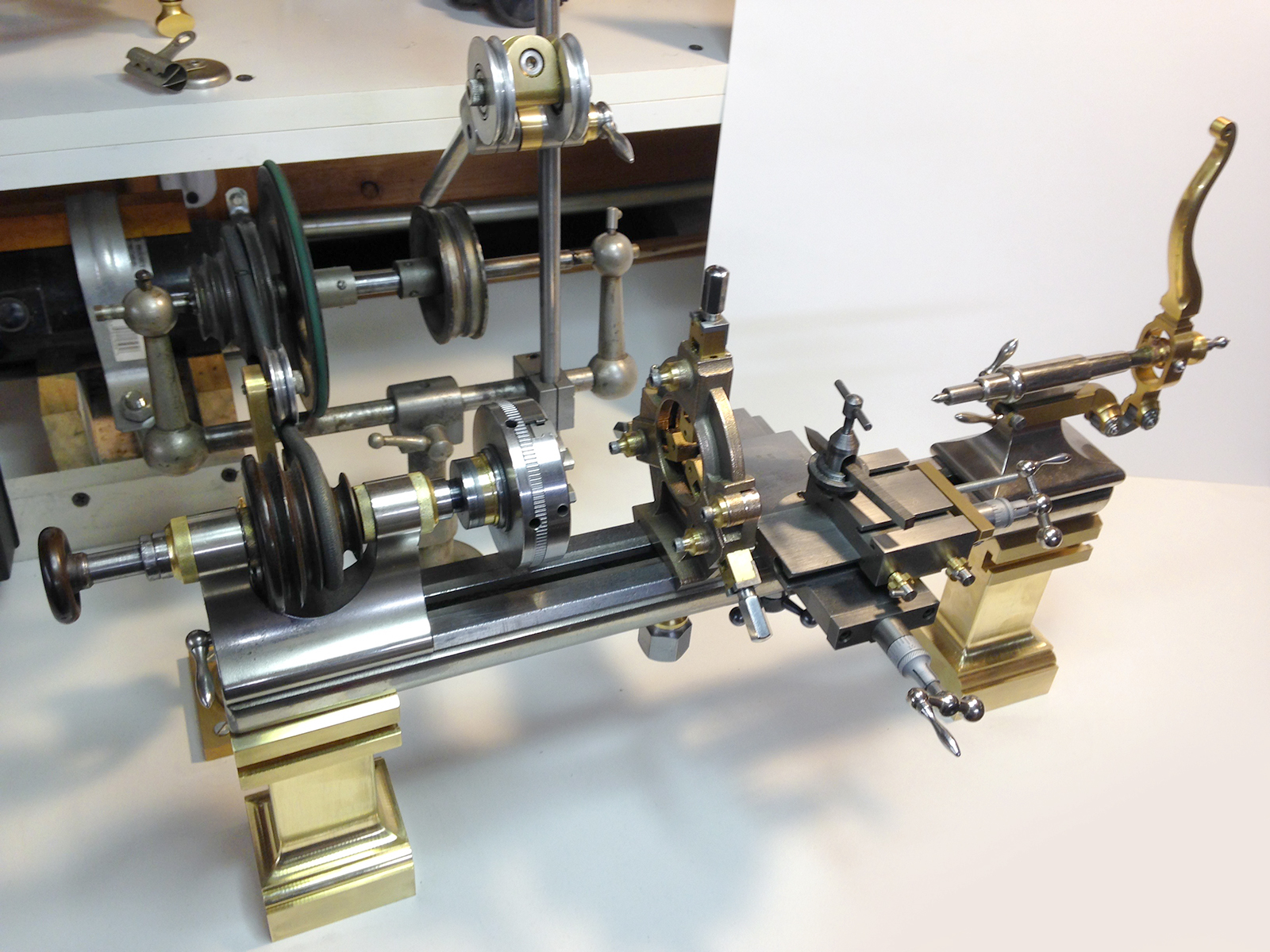 MOWRER WW LATHE TOOLS New Stand for Watchmakers Lathe