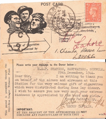 postcard WW2