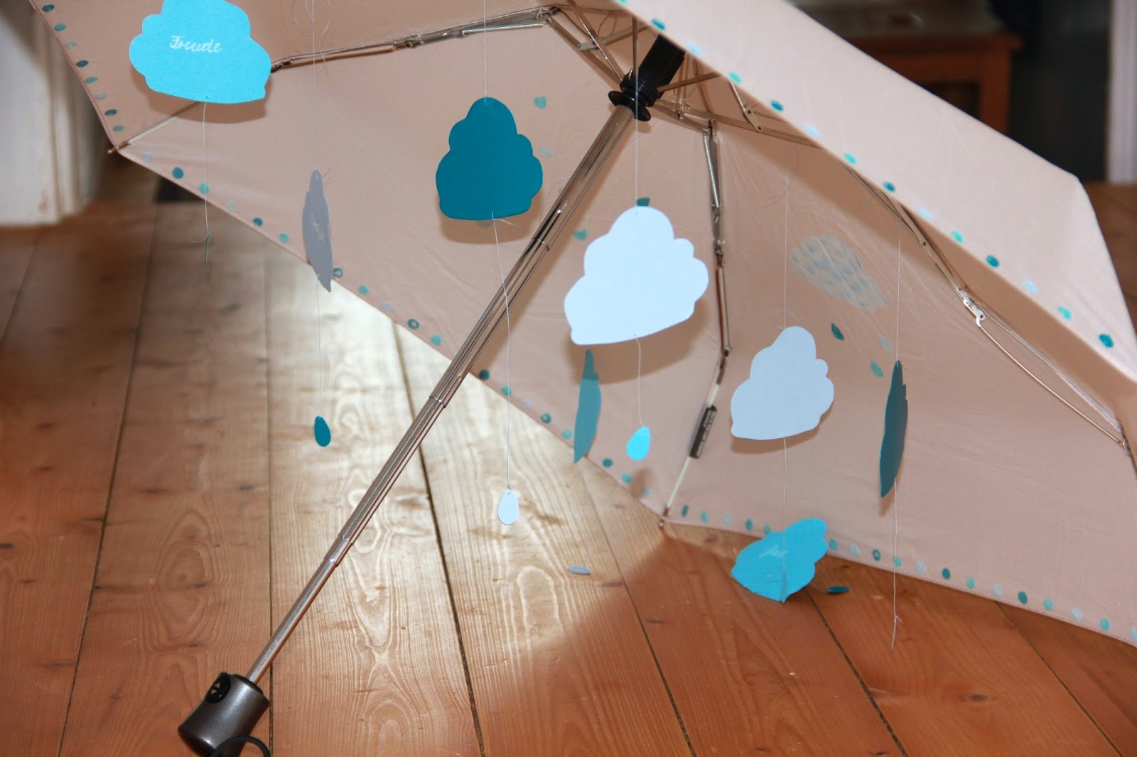 Ina's Kreativwelt Ein Regenschirm für Opa