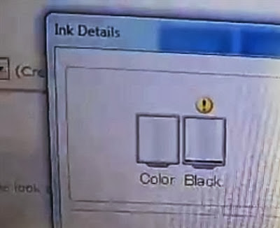 ink cartridges with low ink