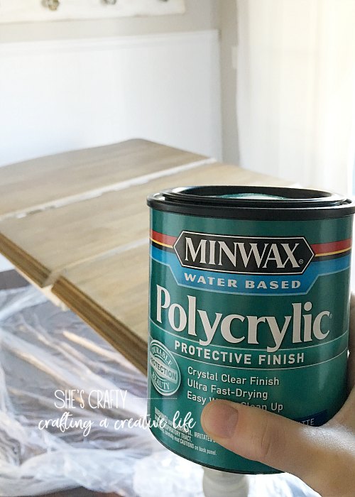 She's Crafty How to Strip and Stain a dining room table