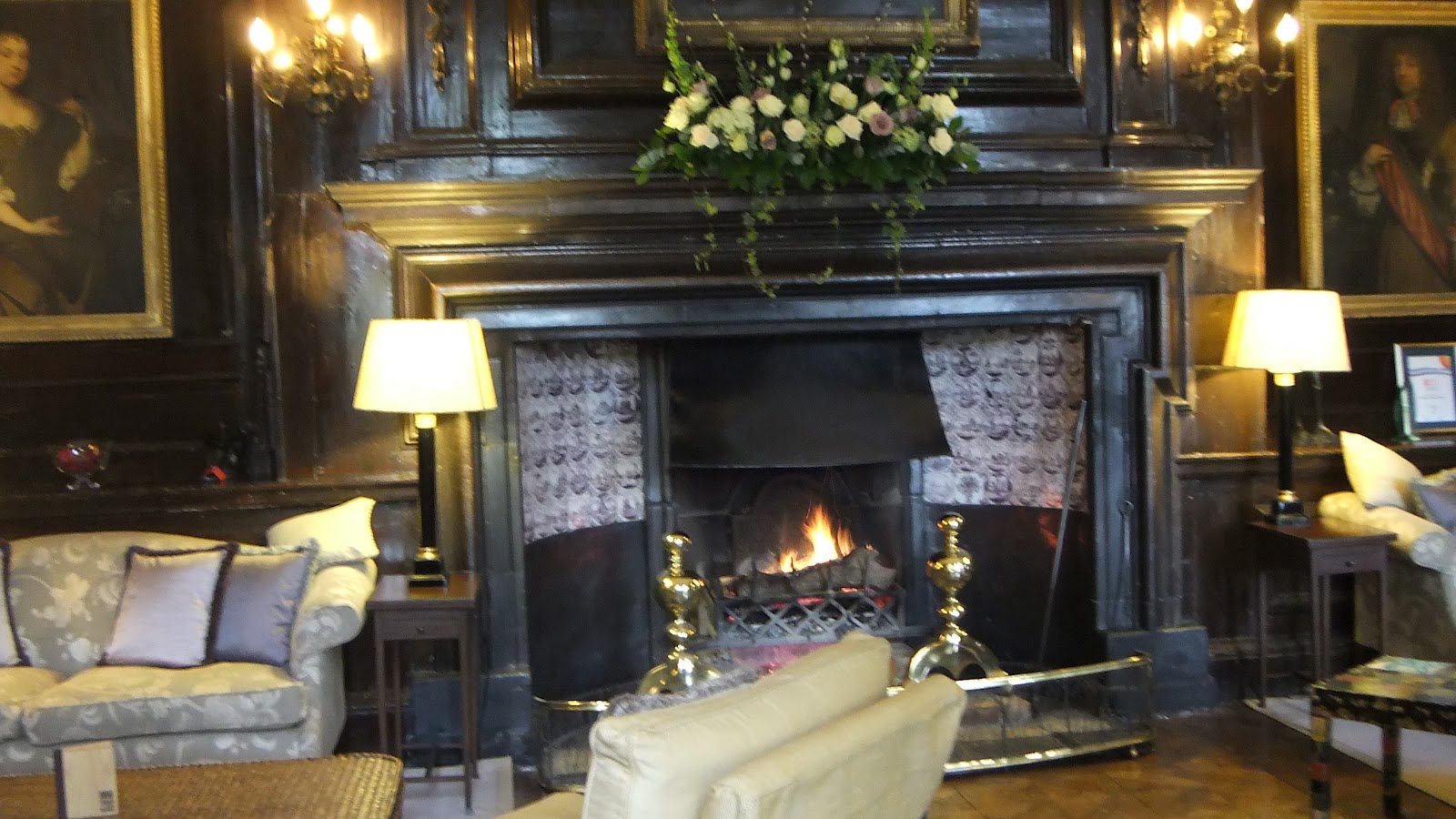 Celebrating at Combe House