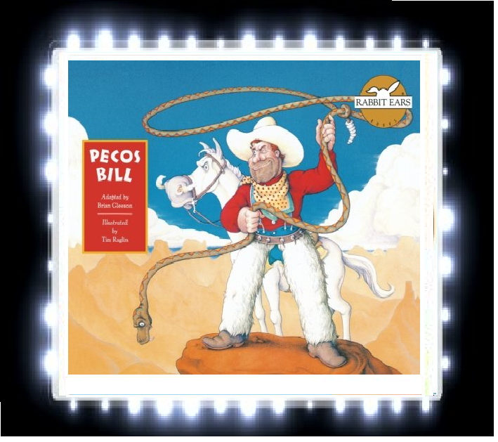 Rabbit Ears Book Blog [BOOK REVIEW] Pecos Bill by Brian Gleeson
