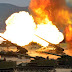 IMAGENS MOSTRAM EXERCÍCIO DE ARTILHARIA REALIZADO PELA COREIA DO NORTE NO ANIVERSÁRIO DO EXÉRCITO