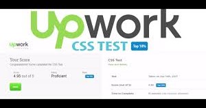 Upwork CSS 3 Test Answers. ~ Ak Freelancing Park