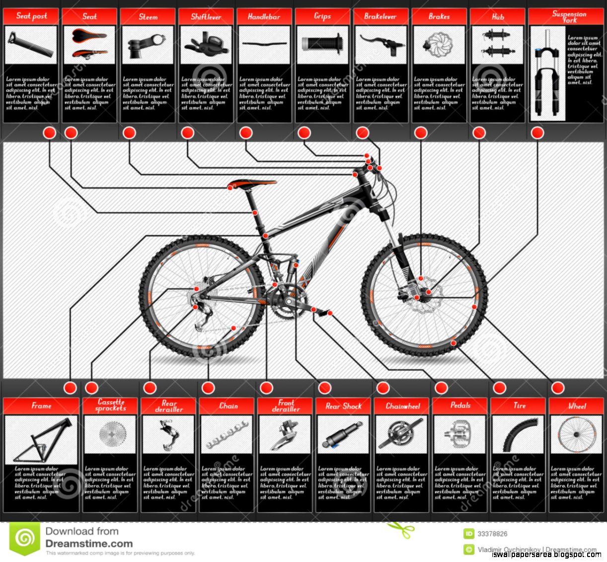 Mountain Bike Parts Wallpapers Area