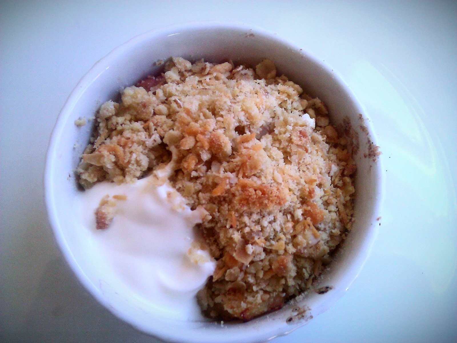 Everything Goes With Toast Apple & pancetta crumble