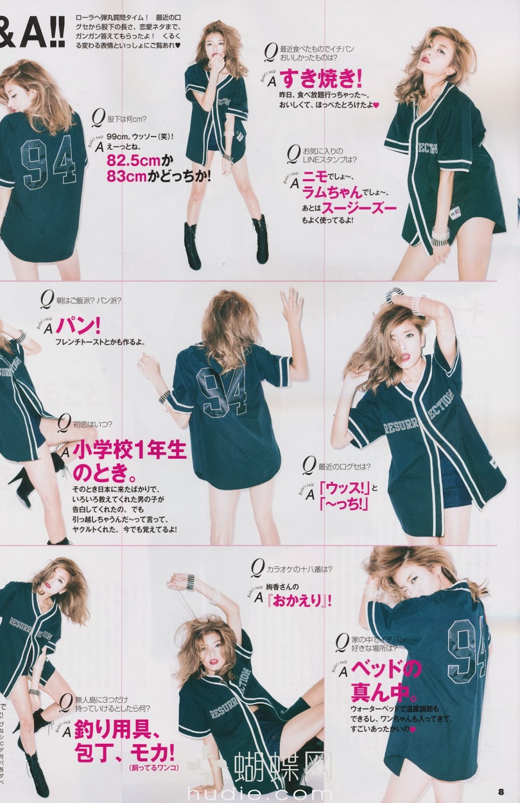 Magazines - The Charmer Pages : Rola - Jelly Magazine Japan March 2014