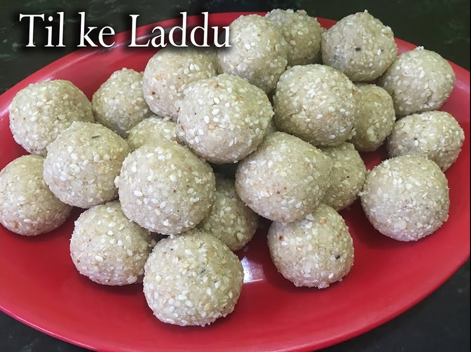 Indian Top Food Recipes How to make Sesame seed's ladoo (Til ke Ladoo)