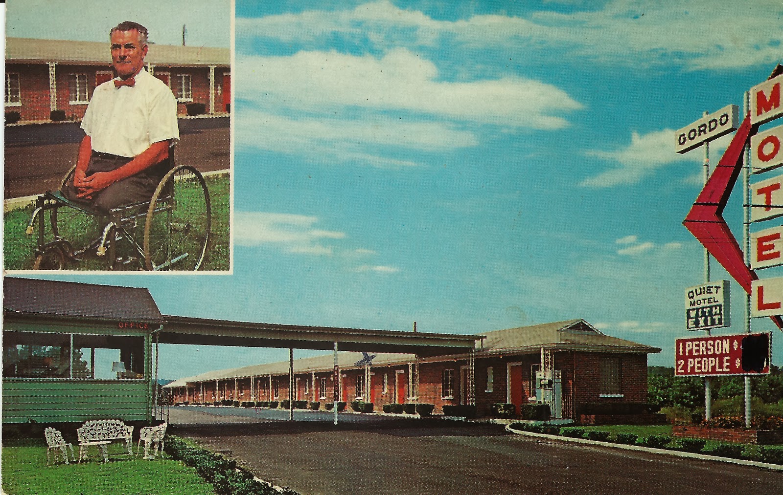 The Postcard Motel Gordo Motel Gordo, AL