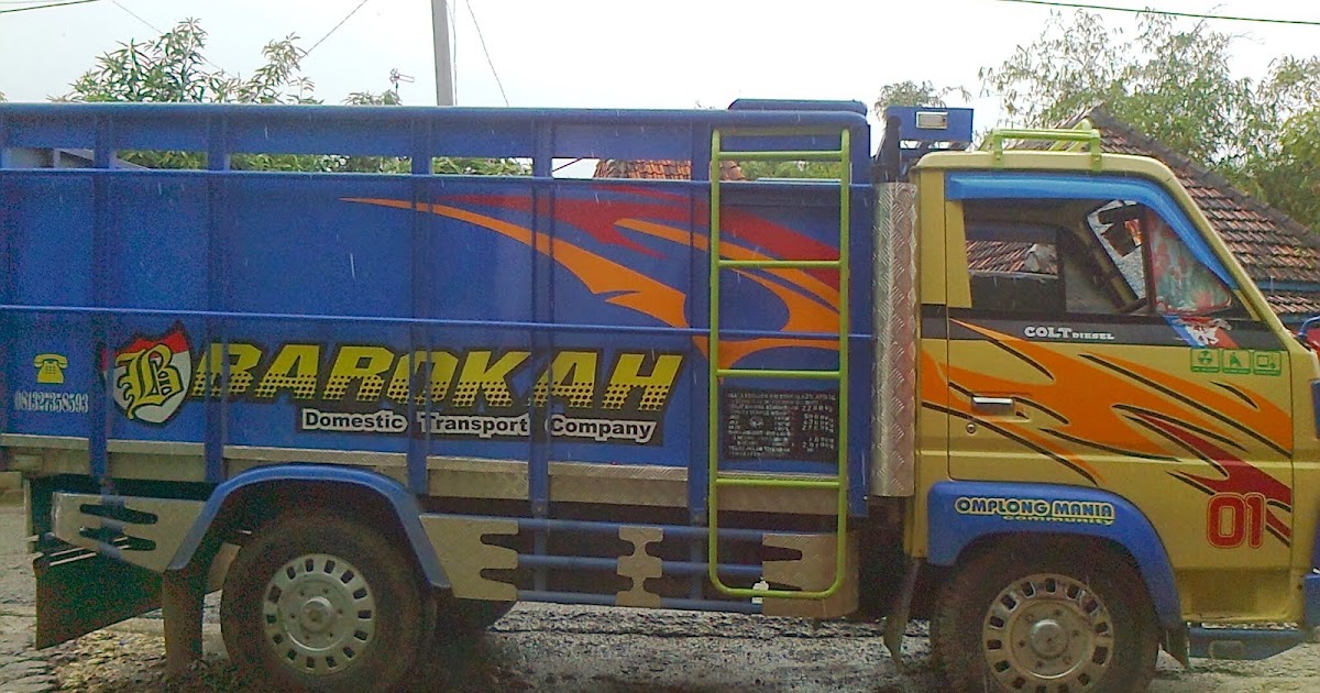 Variasi Mobil Truk Warna Kuning Aksesoris Kita