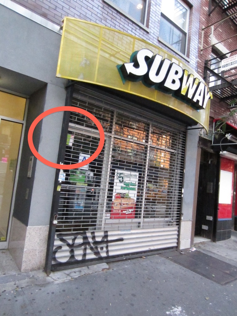 EV Grieve Did a Subway close on First Avenue?
