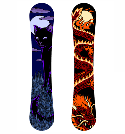 Chicago Graphic Design Blog 10 Coolest Snowboard Graphic Designs