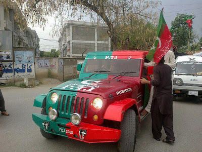 PTI Red Green Jeep
