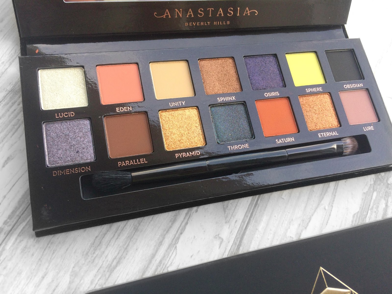 Prism Palette Review Swatches Anastasia Beverly Hills Jasmine