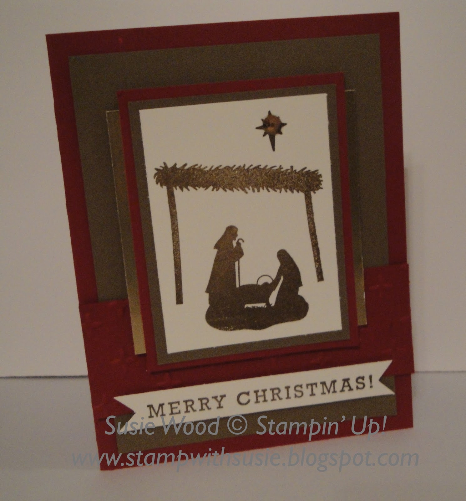 Stamp with Susie 'Joyful Nativity'
