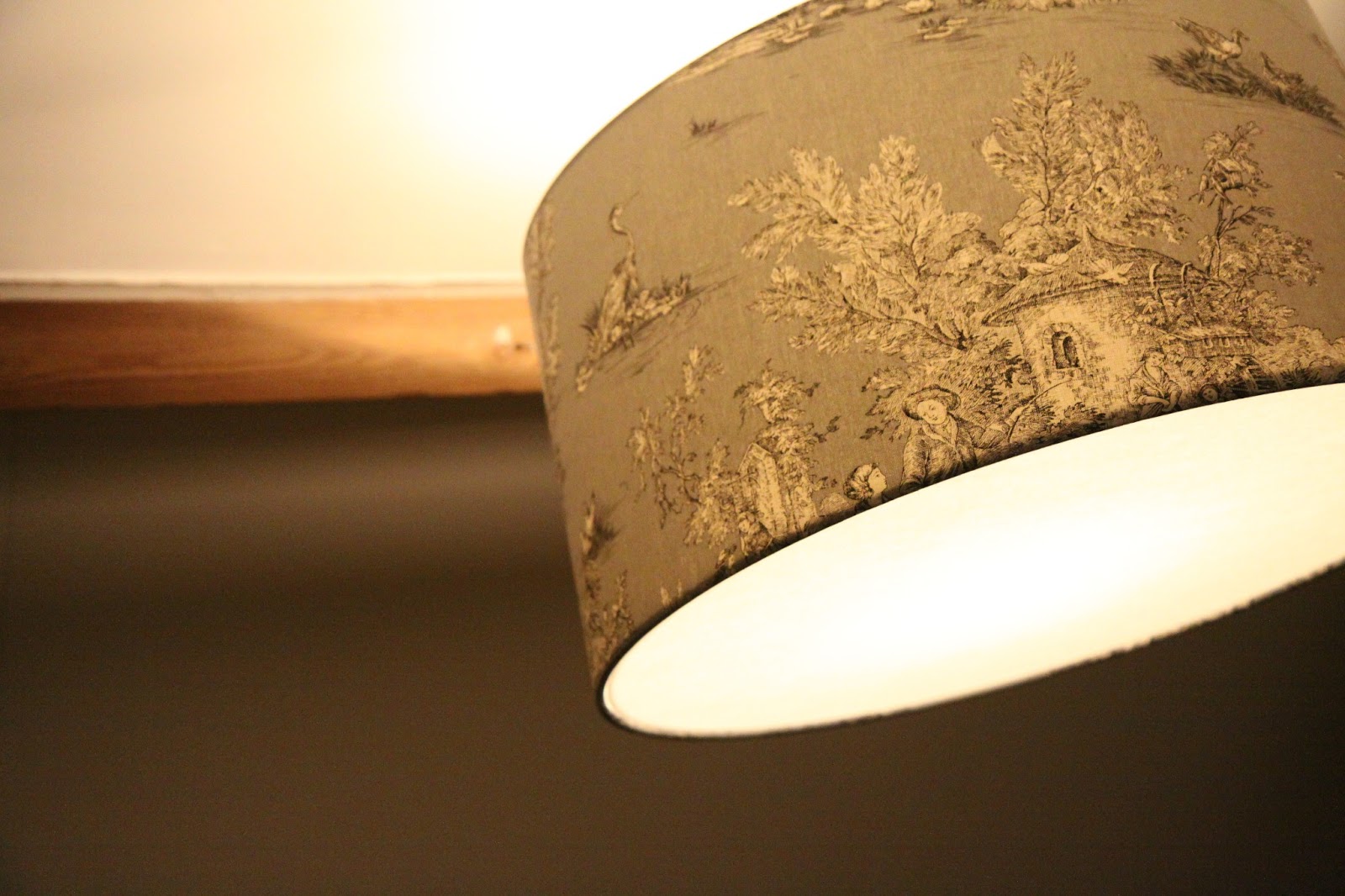 Modern Country Style Our Beautiful OverSized Jim Lawrence Lampshade