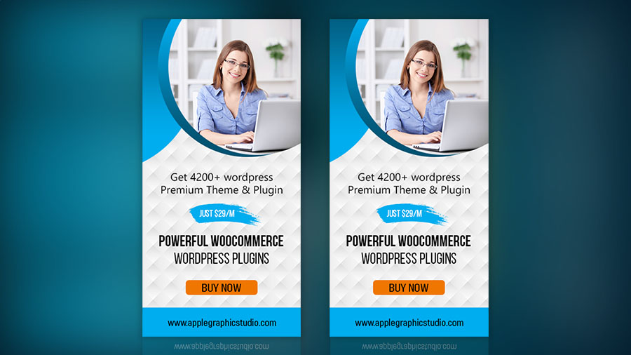 300x600 Ads Banner Design Photoshop Cc Tutorial Apple Graphic