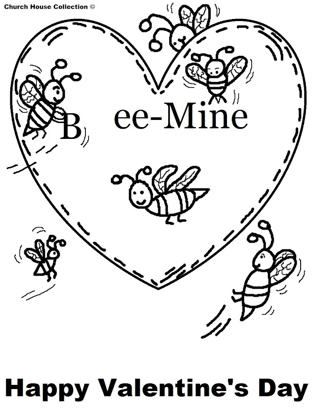 Free printable Happy Valentine's Day Coloring Pages for School or at  title=