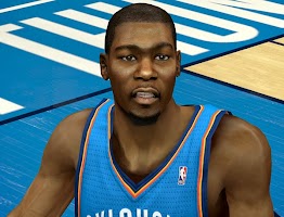 NBA 2k14 Kevin Durant Cyberface Patch